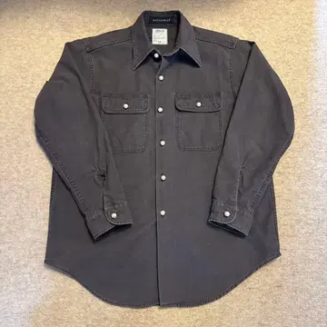 매디슨 블루 햄프턴 셔츠 펄 버튼 블랙