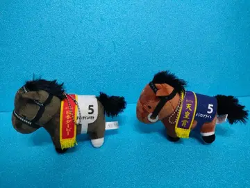 딥 임팩트 메지로 브라이트 서러브레드 컬렉션 경마 봉제 인형