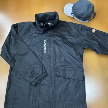Dickies 블랙 나일론 자켓 남성용 M