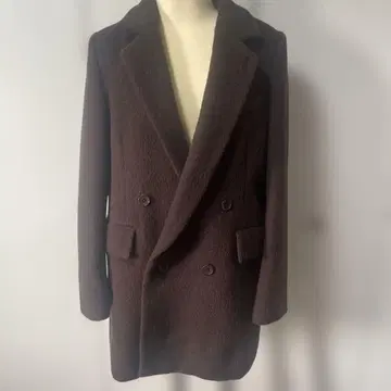 스터닝 루어! 더블 브레스트 체스터 코트, 올해 유행 색상 브라운