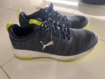 새상품급 PUMA 푸마 스파이크리스 골프화 27cm 네이비YE