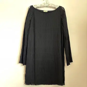 시빌라 원피스 미니 원피스 블랙