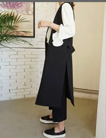 롱베스트 롱 베스트 블랙 블랙