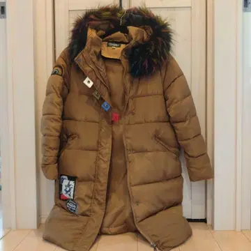 여성용 QINGSU 다운 코트