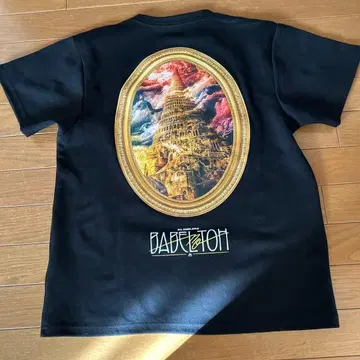 바벨탑 T셔츠 블랙 M사이즈