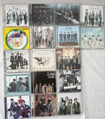 ARASHI CD 컬렉션 17장 세트