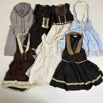 아마벨 스커트 묶음 판매 amavel 오버롤 스커트