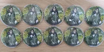 진격의 거인 리바이 GIGO 카페 캔뱃지 10개