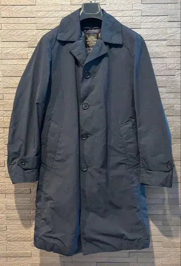 [ UNITED ARROWS ] 네이비 스텐카라 코트 벨트 포함