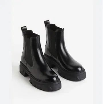 H&M 사이드 고어 숏부츠