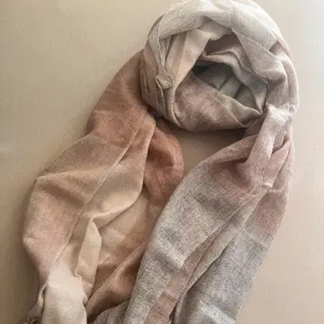 macocca 캐시미어 100% 체크 스톨