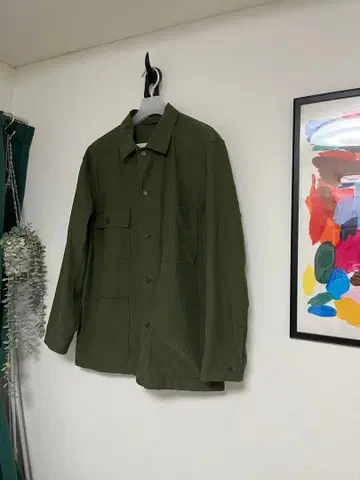 UNIQLO XL 올리브 그린 커버올