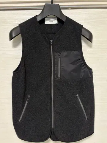 UNITED ARROWS 캐시미어 혼방 플리스 베스트