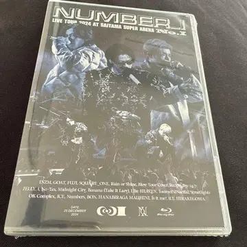 Number_i LIVE TOUR 2024 Blu-ray 미사용 새상품