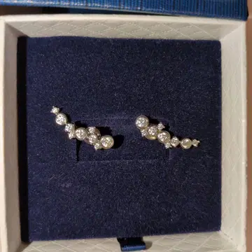 DIAMONIQUE 버블 디자인 귀걸이 0.78ct