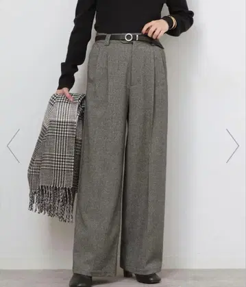 저널 스탠다드 2WAY 스트레치 와이드 팬츠 사이즈 38