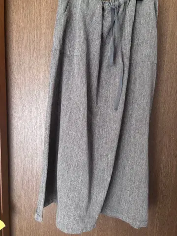 Flanders Linen 플레어 롱 스커트