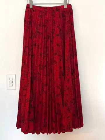 [ 새상품급 ] [ 비어즐리 ] 프린트 플리츠 스커트