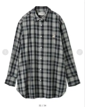 릴리 브라운 Lily Bear 체크 오버 셔츠