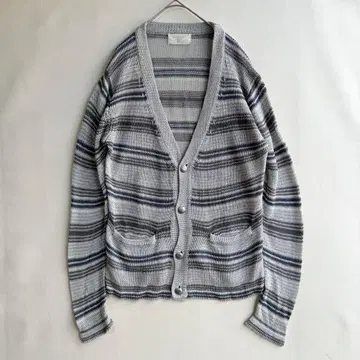 프리즈샵 남성용 콘초버튼 린넨 가디건 네이티브