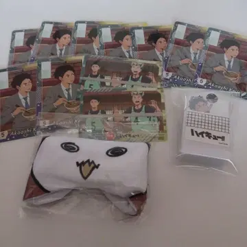 하이큐!! 스키야 스탬프 안대 아카아시