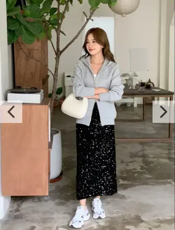 Birthday Bash 글리터 타이트 스커트