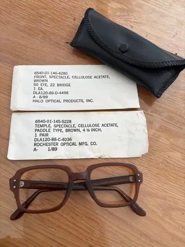 50-22 빈티지 안경 미군