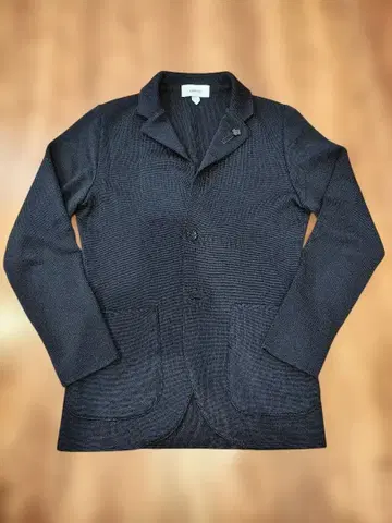 LARDINI 네이비 니트 자켓