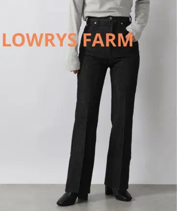 [ L ] LOWRYSFARM 로리즈팜 플레어 데님 팬츠 큰 키