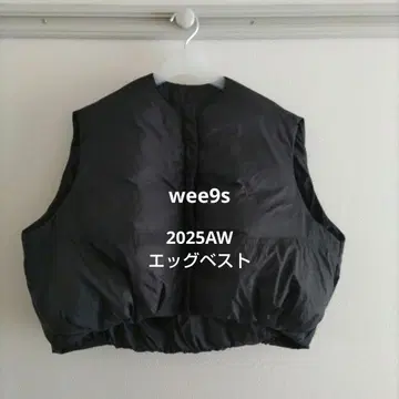 wee9s 에그 베스트 2025AW 디자인 에그 숏 다운 베스트