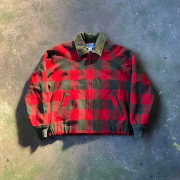 pendleton 블루종 usa제 블록 체크