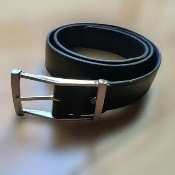 폴 스튜어트 Paul Stuart 블랙 가죽 벨트 남성용