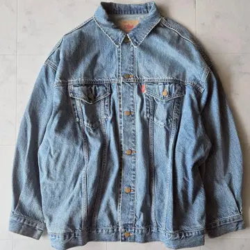 언그리드 Ungrid 빅 실루엣 데님 자켓 루즈핏 블루