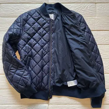 GAP 퀼팅 자켓 충전솜 봄버 자켓 MA-1 XS