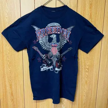 TO13 [US 수입] 반팔 T셔츠 [남성용 L 상당] 네이비