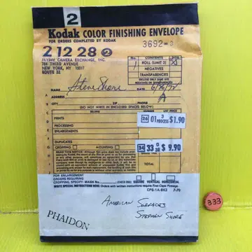 AMERICAN SURFACES 저자: STEPHEN SHORE