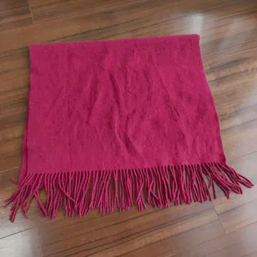 캐시미어 100% 보르도 스톨