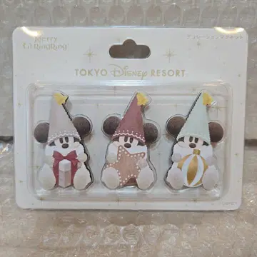 미사용 새상품 디즈니 크리스마스 2025 데코레이션 마그넷 세트