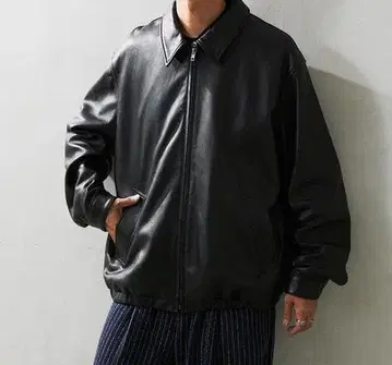 SKOOKUM / 스쿠컴 별주 가죽 자켓