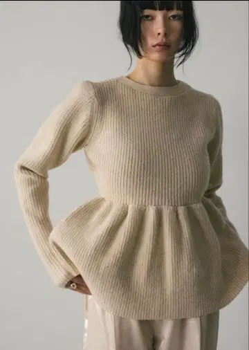 스타일 믹서기 페플럼 니트