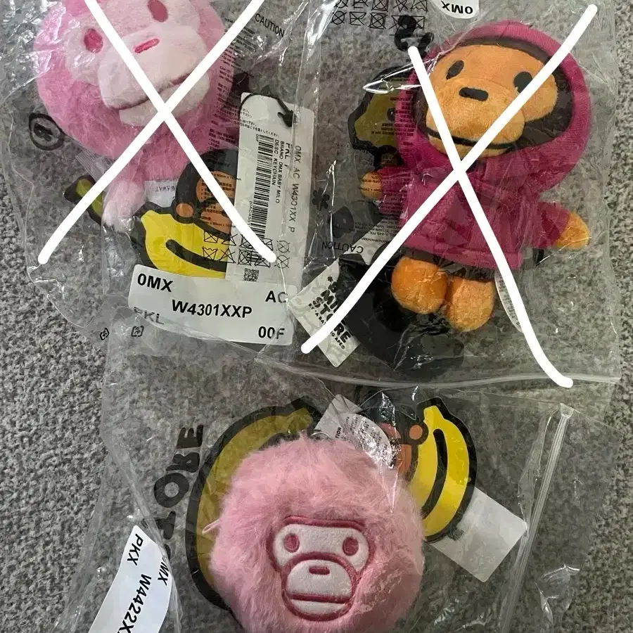 小物 BAPE BABY MILO PLUSH DENIM DOLL KEYCHAIN A BATHING APE BABY MILO STORE Goods BABY MILO PLUSH DENIM DOLL