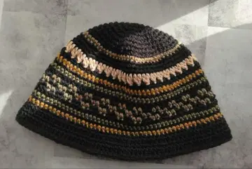 크러셔 모자 크로셰 모자 핸드메이드