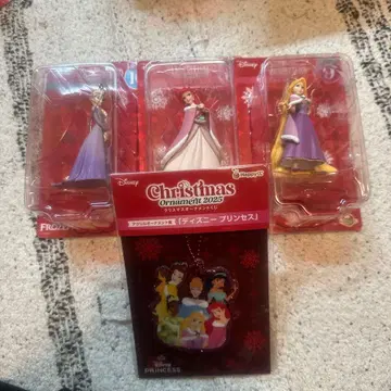 Disney 크리스마스 오너먼트 2025 프린세스 세트