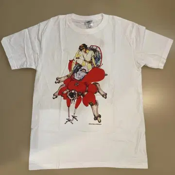 공각기동대 타치코마 T셔츠 XL사이즈 화이트 시로 마사무네의 세계전