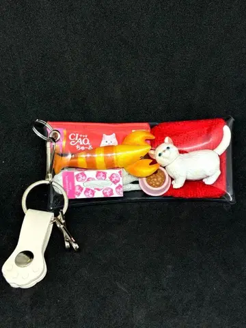 [냥코] 오세카이 가챠 파우치 만치킨 케리구루미 CIAO츄르