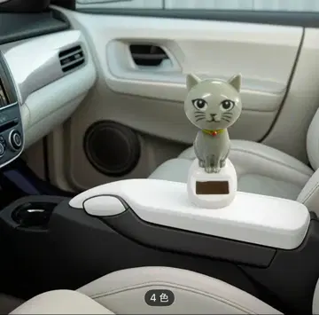 고양이 피규어 높이 10cm