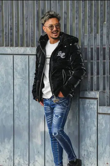 신상 아담스 저글러 RTEG 블랙 다운 자켓 후드 부착 새상품