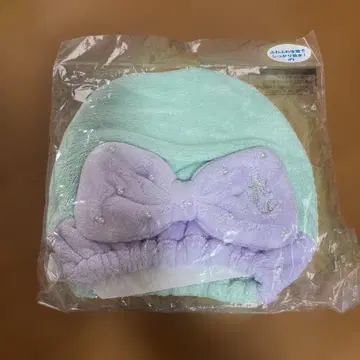 새상품 디즈니 스토어 아리엘 인어공주 헤어 캡 헤어 타월