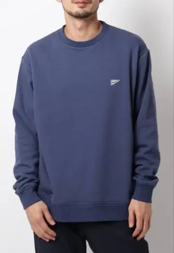 릴랙스 안감 샤기 맨투맨 풀오버