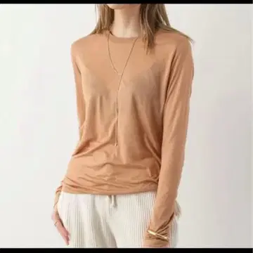 baserange 베이스 뱀부 롱 슬리브 T셔츠